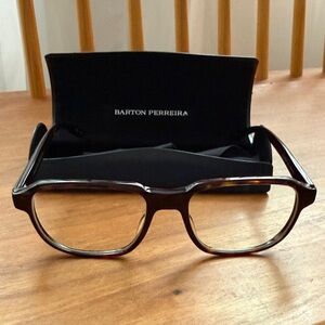 Barton Perreira Derrick Men’s Dark Brown Eyeglasses